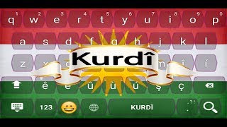 Kurdish Kurmanji Keyboard  Kürtçe Kurmancî Klavye [upl. by Ihn]