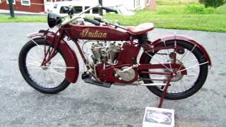 1920 Indian Powerplus motorcycle restoration [upl. by Hultin]