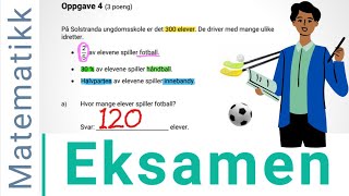 Eksamen 2020  10 Klasse  Matematikk  Oppgave 4 [upl. by Idnek702]