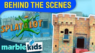 Splatalot Behind The Scenes  Building Castle Splatalot [upl. by Drusilla]