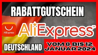 Urlaubssaison ALIEXPRESS Deutschland AliexpressRabattgutschein Januar 2024 AliExpressRabattcode [upl. by Landan637]