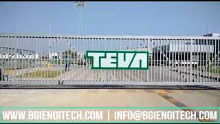 BGI Cantilever Sliding Gate Operation [upl. by Orvie410]