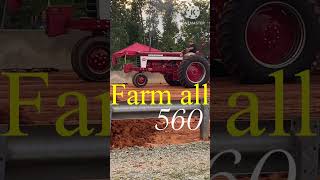 Lady Tractor Pullers tractorpulling farmall oliver ladypower justhankinaround antiquetractors [upl. by Llemrej180]