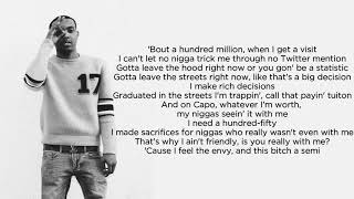 Sacrifice Lyrics  G Herbo Still Swervin Album [upl. by Ruthann247]