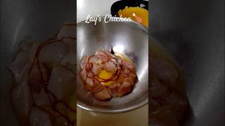 Lays chicken 🍗recipe cooking chicken food shorts [upl. by Airakaz]