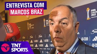 MARCOS BRAZ FALA SOBRE O POLÊMICO VÍDEO quotPROVOCANDOquot O REAL MADRID [upl. by Nafets]