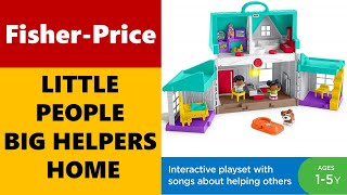 FisherPrice Little People Big Helpers Home Bilingual [upl. by Hutchins]