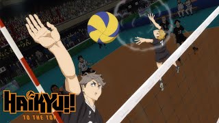 Enemy Quick  HAIKYU TO THE TOP [upl. by Carrelli]