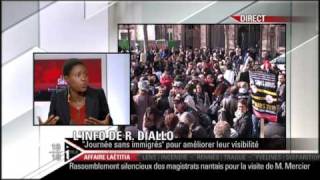 Rokhaya DialloCarte Blanche Journée Sans Immigrés 23022011 [upl. by Carissa]