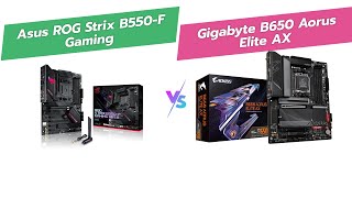 Asus ROG Strix B550F vs GIGABYTE B650 AORUS Elite 👾🖥️ [upl. by Yelats266]