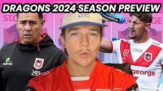 DRAGONS 2024 NRL SEASON PREVIEW [upl. by Akram]