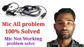 android mobile collar mic problem solution  LAPEL MIC NOT WORKING PROBLEMS amp SOLUTIONS [upl. by Isaacs]