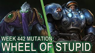 Starcraft II CoOp Mutation 442  Wheel of Misfortune Lock and Load [upl. by Nnaeoj]