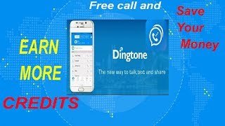 Dingtone । How to earn more dingtone credits easily without root or vpn apps  bangla । [upl. by Airel]