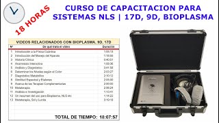 Curso de capacitación de 18 horas para sistemas NLS Bioplasma  Biophilia 17D  9D [upl. by Ardnuassac447]