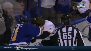 Ryan Ellis vs Vladimir Tarasenko Nov 13 2014 [upl. by Vod907]