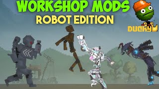 MODS ON WORKSHOP ROBOT EDITION  MELON PLAYGROUND [upl. by Hudgens]