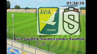 Betclic III Liga Grupa IV  16 Kolejka  Avia Świdnik  Świdniczanka Świdnik II połowa [upl. by Haisej]