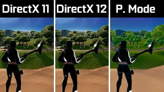 Fortnite Chapter 3 Season 2  DirectX 11 vs DirectX 12 vs Performance Mode  FPS Boost [upl. by Madda]