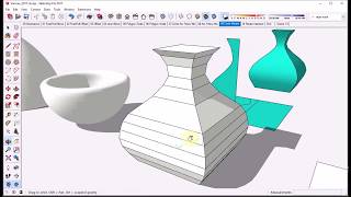 Sketchup 2017 Vormen  Vorm 9 [upl. by Heintz814]