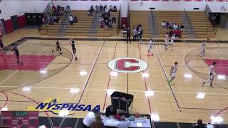 Clarence High SchoolClarence High School vs Forestville Central High School Boys Varsity Basketball [upl. by Avilo]