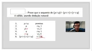 Dedução Natural Aula 4 Introdução da Disjunção [upl. by Sunderland]