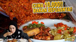 PASTI KALAP LIHAT YANG KAYA GINI CUMA 10000 MAKAN SEPUASNYA MAKAN LODEH [upl. by Nairoc]