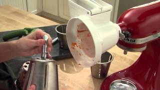 KitchenAid® Slicer  Shredder Attachment [upl. by Ameehs]