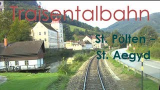 Führerstandsmitfahrt Traisentalbahn St Pölten  St Aegyd HD  Cab Ride  ÖBB 2143 [upl. by Assenal]