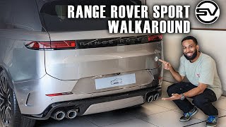 Range Rover Sport SV Edition One walkaround New SVR 44L V8 sound Obsidian Flux amp Carbon Bronze [upl. by Bette-Ann]