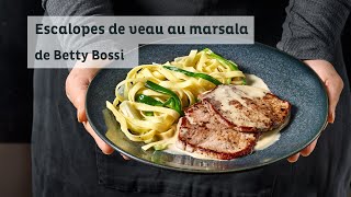 Escalopes de veau au marsala  recette de Betty Bossi [upl. by Obau]