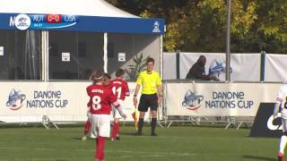 Austria vs USA  Ranking Match 1724  Full Match  Danone Nations Cup 2016 [upl. by Oicram]