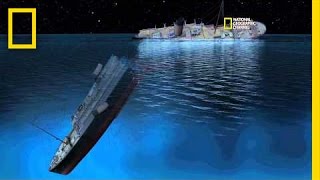 New CGI of How Titanic Sank  Titanic 100 [upl. by Galatia906]