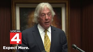 Attorney Geoffrey Fieger addresses fatal shooting of Porter Burks by Detroit officers [upl. by Llechtim]