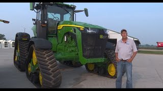 Machinery Pete TV Show John Deere 8RX 410 9R 640 and 8R 340 Tractors Sell on Michigan Farm Auction [upl. by Weinberg]