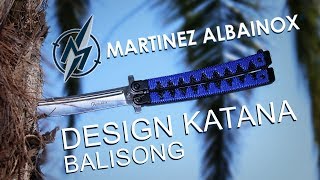 DEBALLAGE COUTEAU KATANA ALBAINOX [upl. by Ettener]