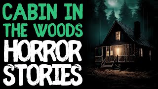 True Cabin in the Woods Scary Horror Stories for Sleep  Black Screen With Rain Sounds [upl. by Aynom]