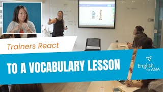 How to Teach Vocabulary  Teacher Trainer reacts to a Vocabulary Lesson [upl. by Cissie782]