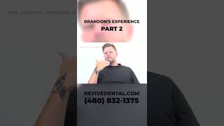 Check Out Brandons Transformation After Getting Dental Implants  Part 2 allon4 dentalimplants [upl. by Dion]