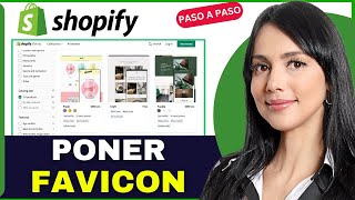 Como Poner Favicon En Shopify 2024 [upl. by Ayatal275]