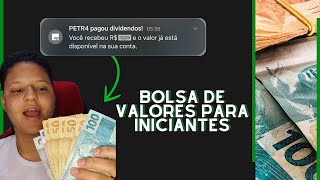 Como Investir em AÇÕES sendo INICIANTE [upl. by Lyrehc]