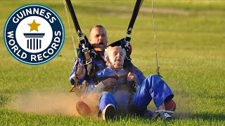 SPOTLIGHT  101YearOld Skydiver [upl. by Relyk]