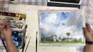 WatercolorAquarela  Demo Bali [upl. by Llenel]