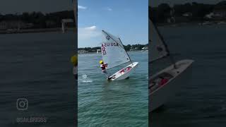 Zim Sailing Fighter Opti Tricks on the water Regatta Life [upl. by Sass]