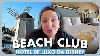 BEACH CLUB RESORT HOTEL DE LUXO DA DISNEY [upl. by Eicyak]