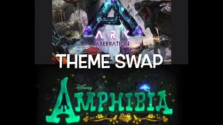 If amphibia and ARK aberration had a theme swap amphibia themesong arksurvivalevolved [upl. by Clim]