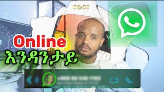 How to Hide WhatsApp Online Status in 2024 🔴ኦንላይንእንዳያሳይ WhatsApp [upl. by Patt]