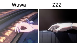 ZZZ vs Wuwa Piano Animation 😭 [upl. by Zarihs]