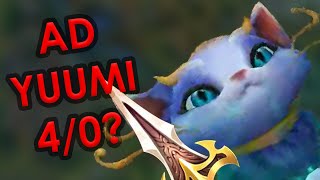 Zagrałem YUUMI FULL AD na MIDZIE   leagueoflegends [upl. by Akenihs198]