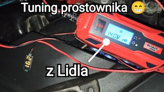 165 V Tuning Prostownika z Lidla 😉 istna partyzantka  😱 [upl. by Duster]